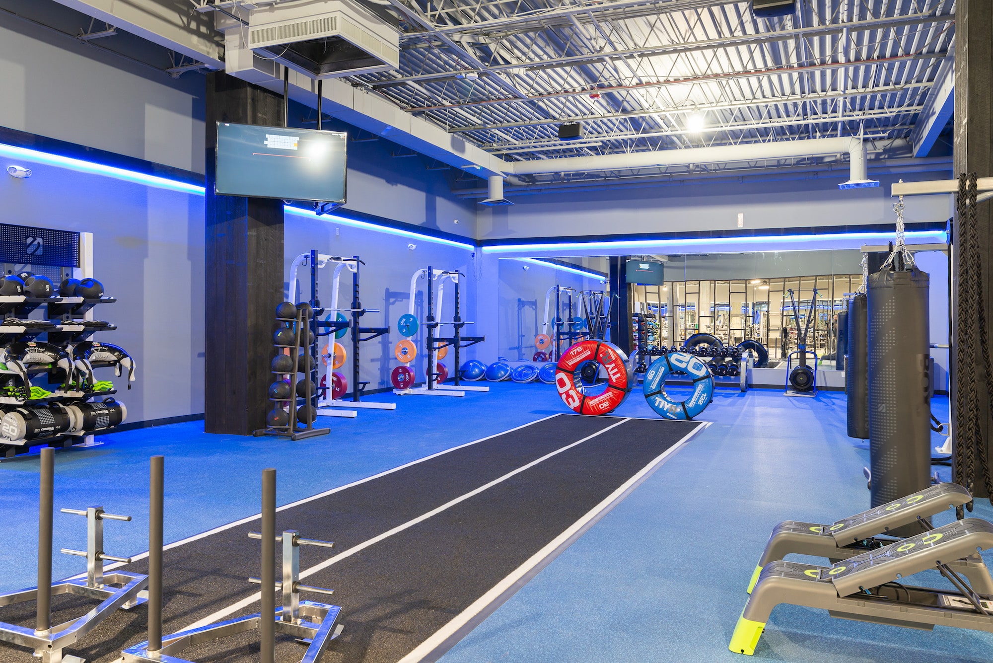 Functional training at Level Fitness Club premier full-service gym in Yorktown